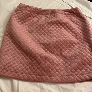 Pink body curve tight skirt